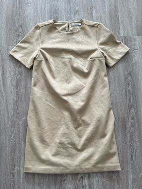 Abercrombie & Fitch Vegan Suede Mini Dress